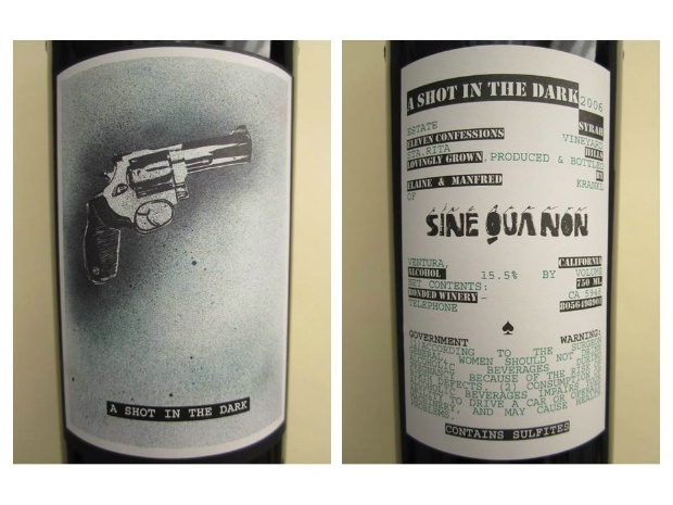 SINE QUA NON – A Shot in the Dark Syrah 2006 – SuperbWine 酒至尊