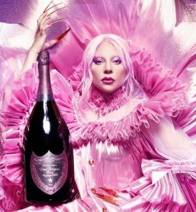 Champagne Dom Pérignon Rosé x Lady Gaga 2006